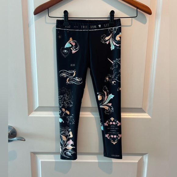 AGUA BENDITA GIRLS LEGGINGS SWIM PANTS RONI MARE NWT - Picture 2 of 16